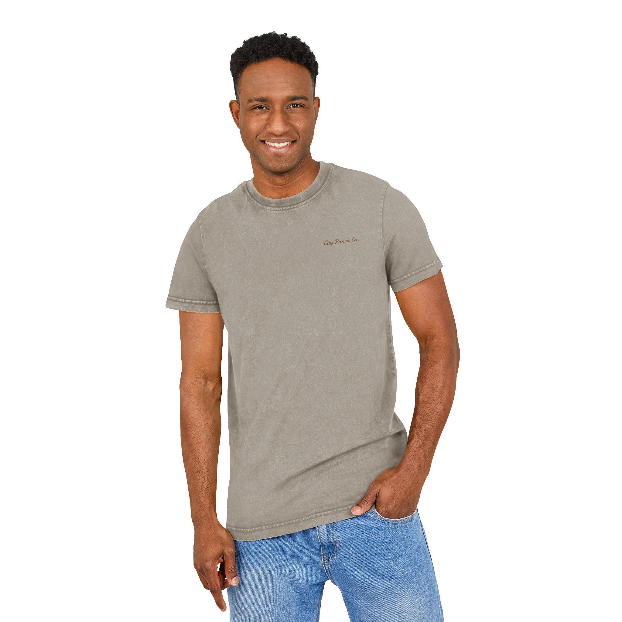 Ranch Life Vintage Wash Graphic Tee: City Ranch Co. Limited Edition