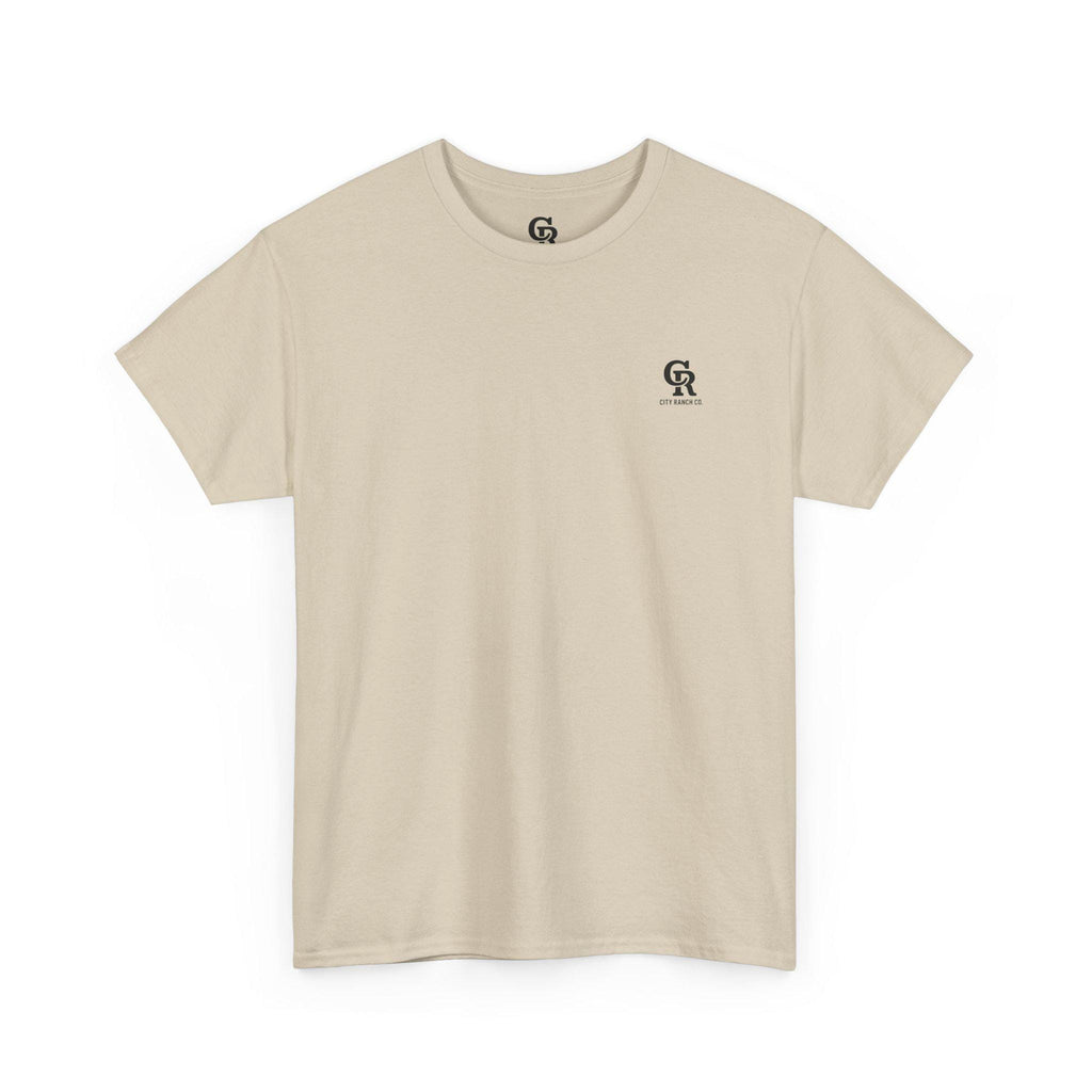 Long Live Cowboys Graphic Tee : Sand & Charcoal
