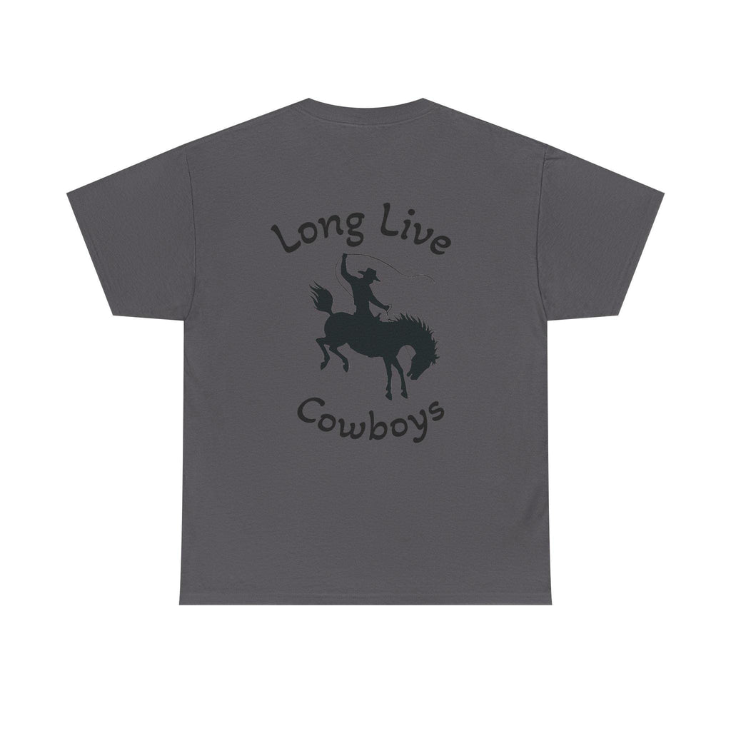 Long Live Cowboys Graphic Tee : Sand & Charcoal