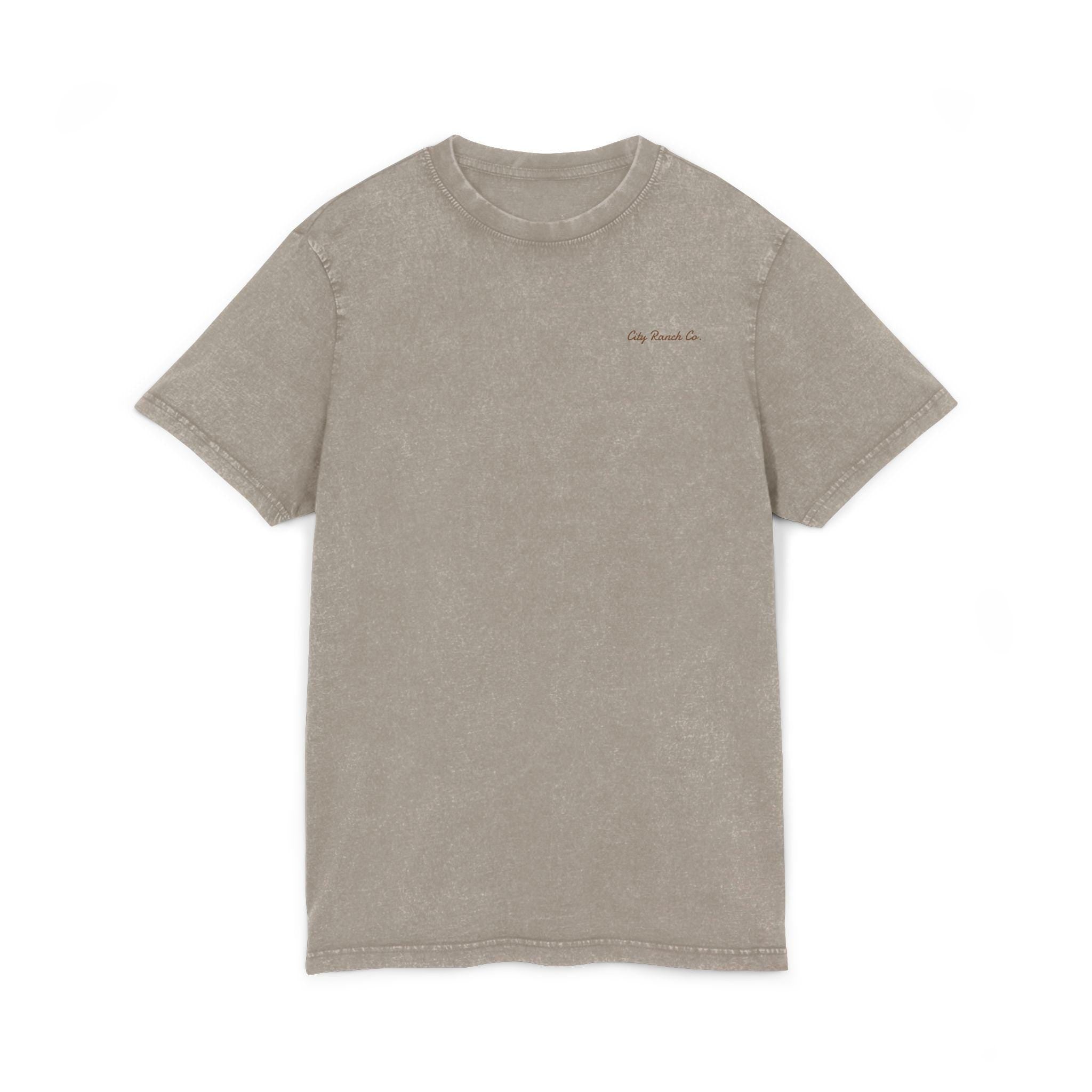 Ranch Life Vintage Wash Graphic Tee: City Ranch Co. Limited Edition